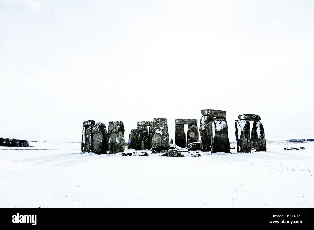 Stonehenge Monument Historique Banque D'Images
