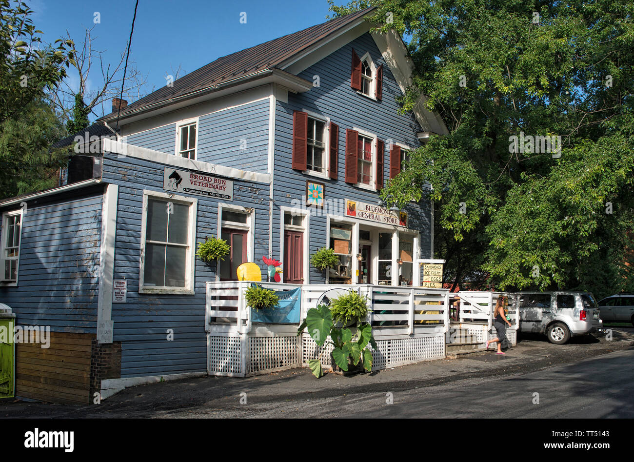 UNITED STATES - 1 août 2016 : Le plus charmant de Loudoun magasins généraux. Si votre voyage dans l'ouest de Loudoun vous avez besoin d'ajouter ces gemmes rural à votre Banque D'Images