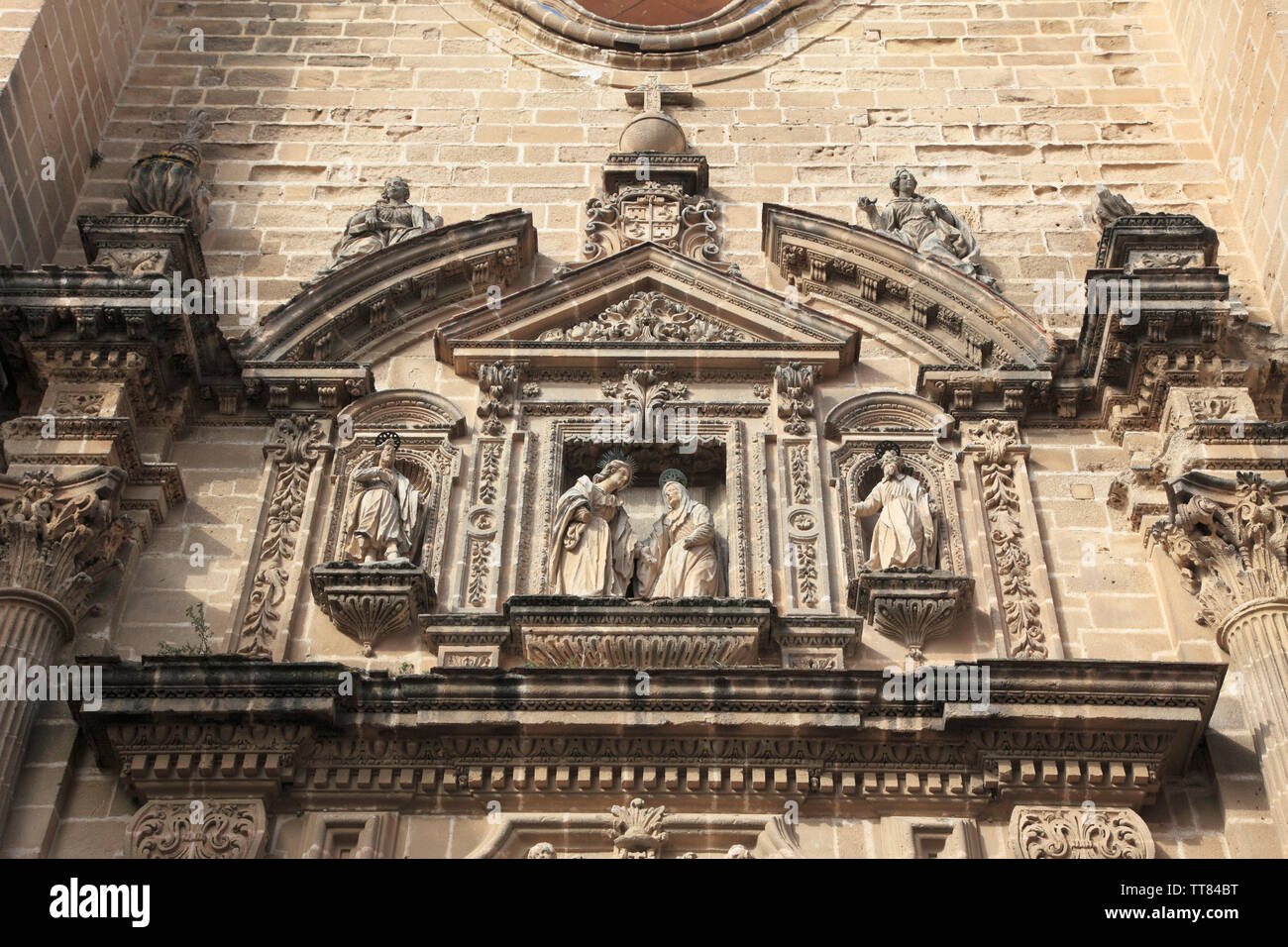 Espagne, Andalousie, Jerez de la Frontera, Cathédrale, Banque D'Images