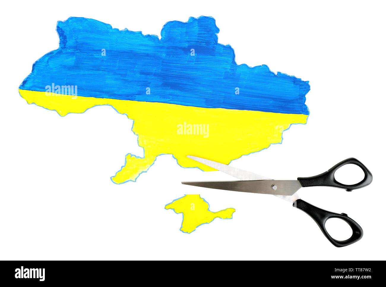 Mapa político de europa blanc Banque d'images détourées Alamy