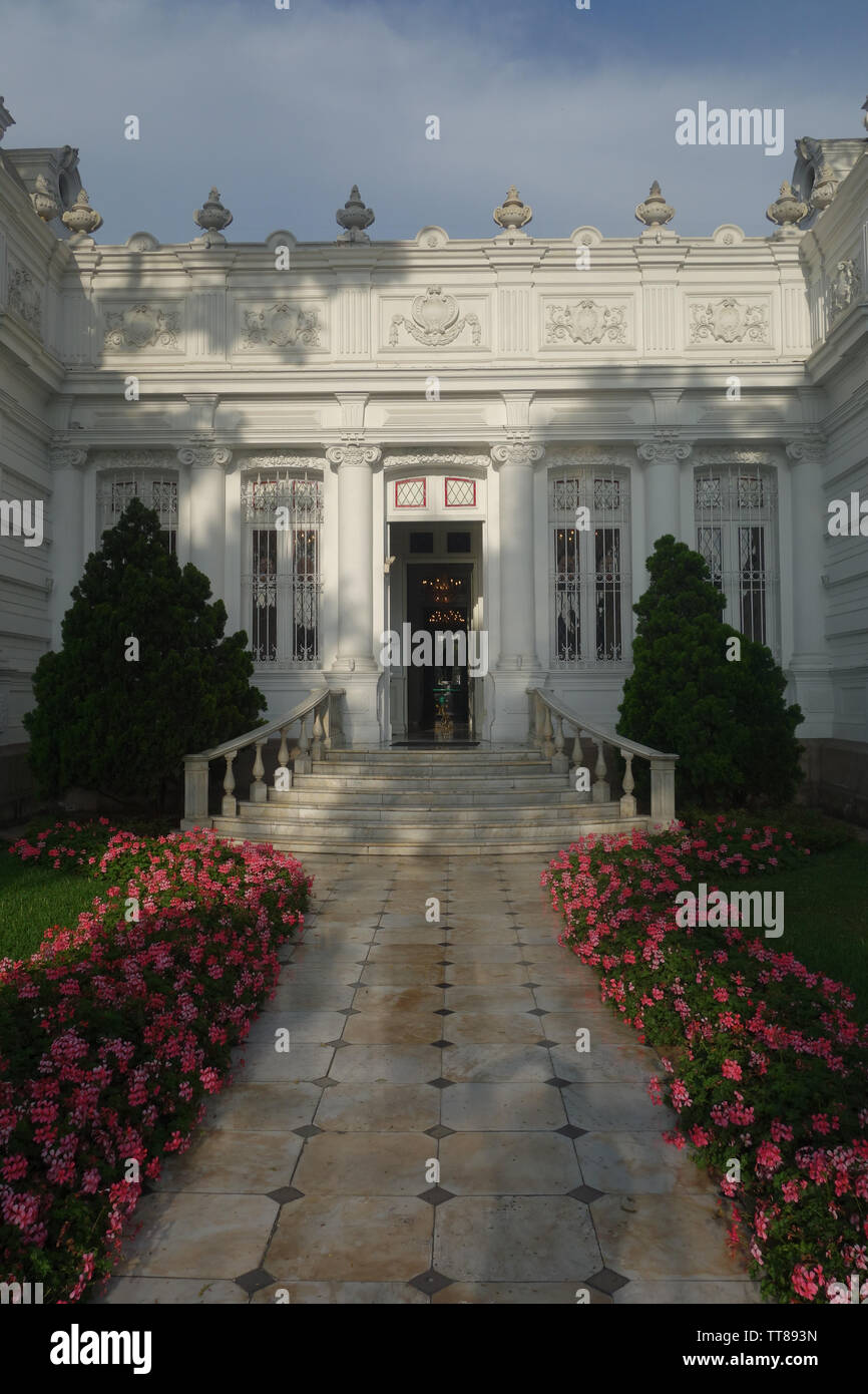 Lima, Pérou - 18 Nov 2018 : Pedro de Osma Museum dans le quartier de Barranco Lima Banque D'Images