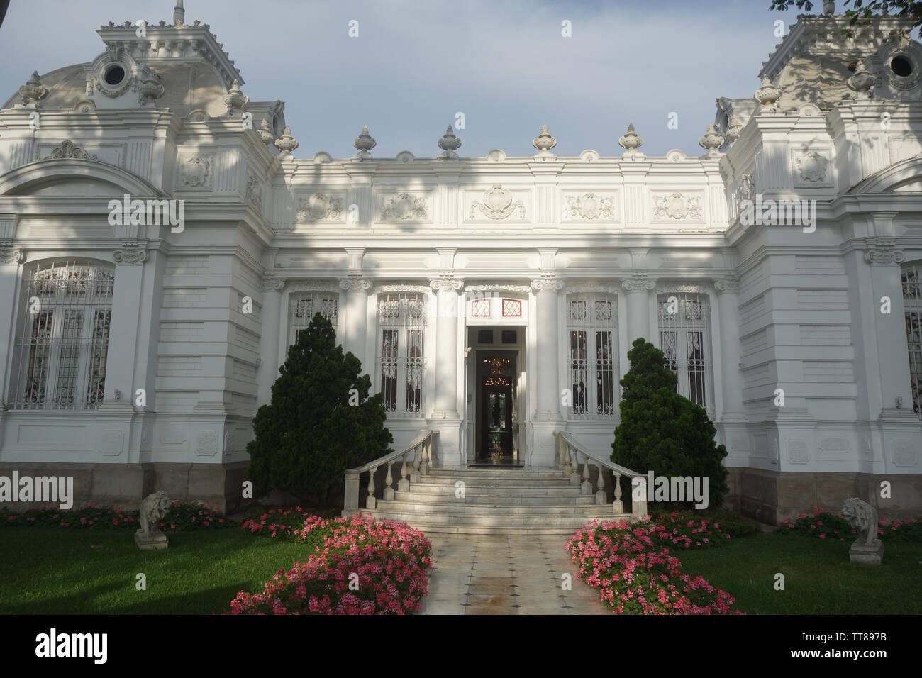 Lima, Pérou - 18 Nov 2018 : Pedro de Osma Museum dans le quartier de Barranco Lima Banque D'Images