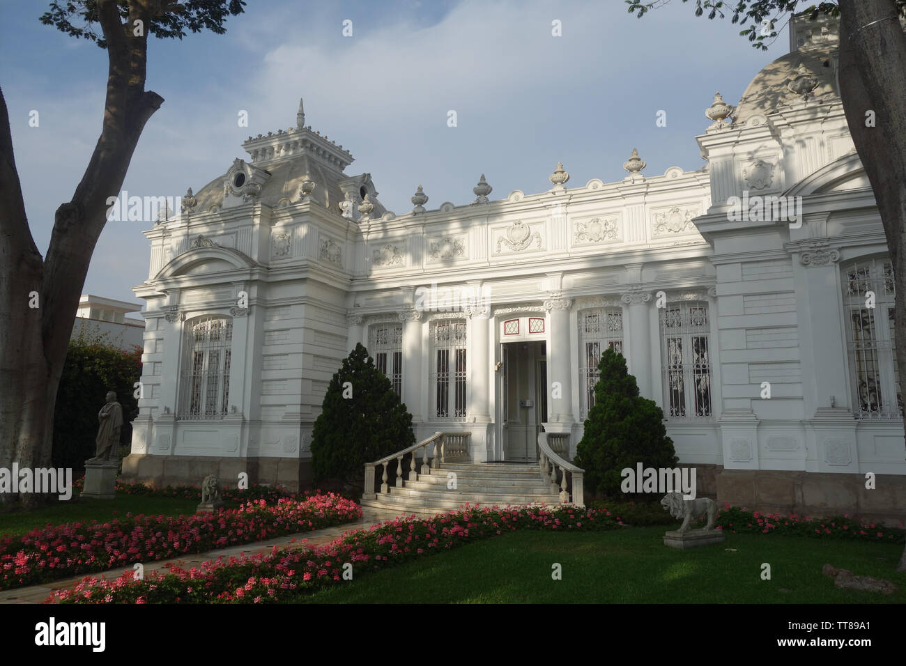 Lima, Pérou - 18 Nov 2018 : Pedro de Osma Museum dans le quartier de Barranco Lima Banque D'Images