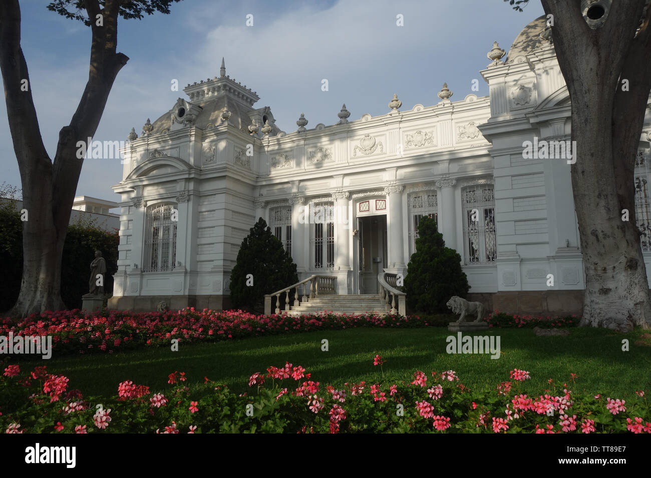 Lima, Pérou - 18 Nov 2018 : Pedro de Osma Museum dans le quartier de Barranco Lima Banque D'Images