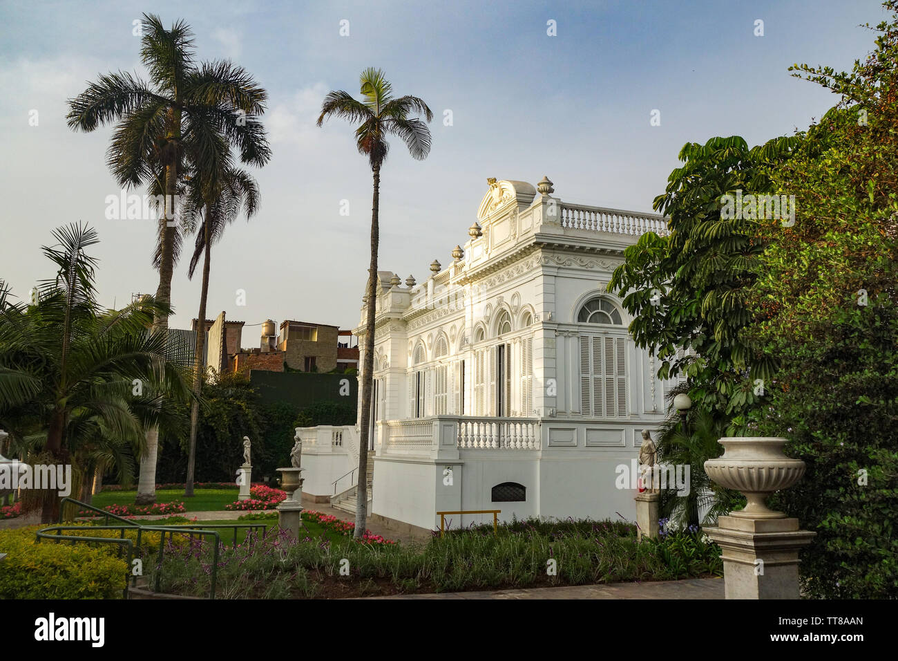 Lima, Pérou - 18 Nov 2018 : Pedro de Osma Museum dans le quartier de Barranco Lima Banque D'Images