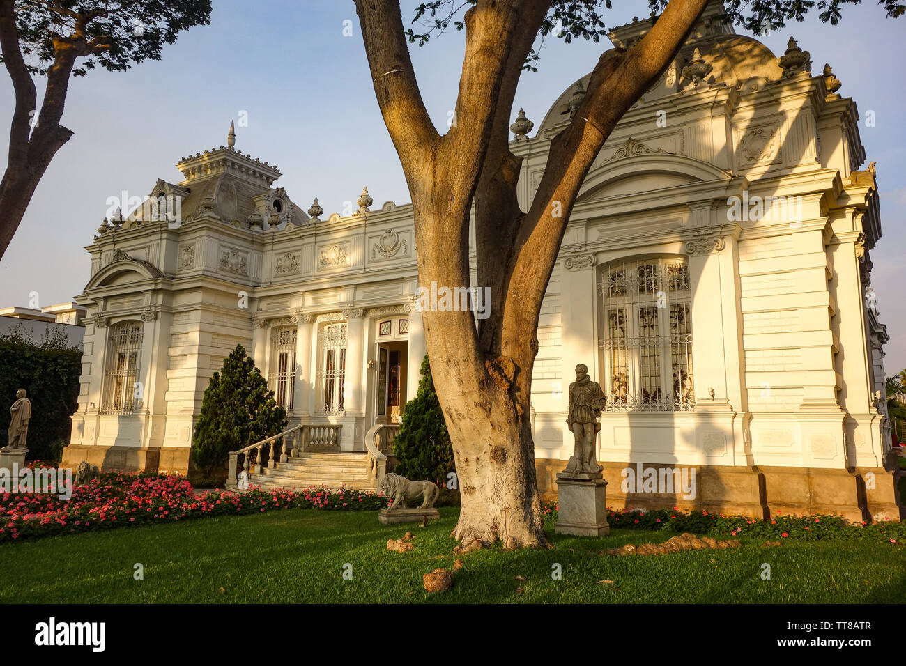Lima, Pérou - 18 Nov 2018 : Pedro de Osma Museum dans le quartier de Barranco Lima Banque D'Images