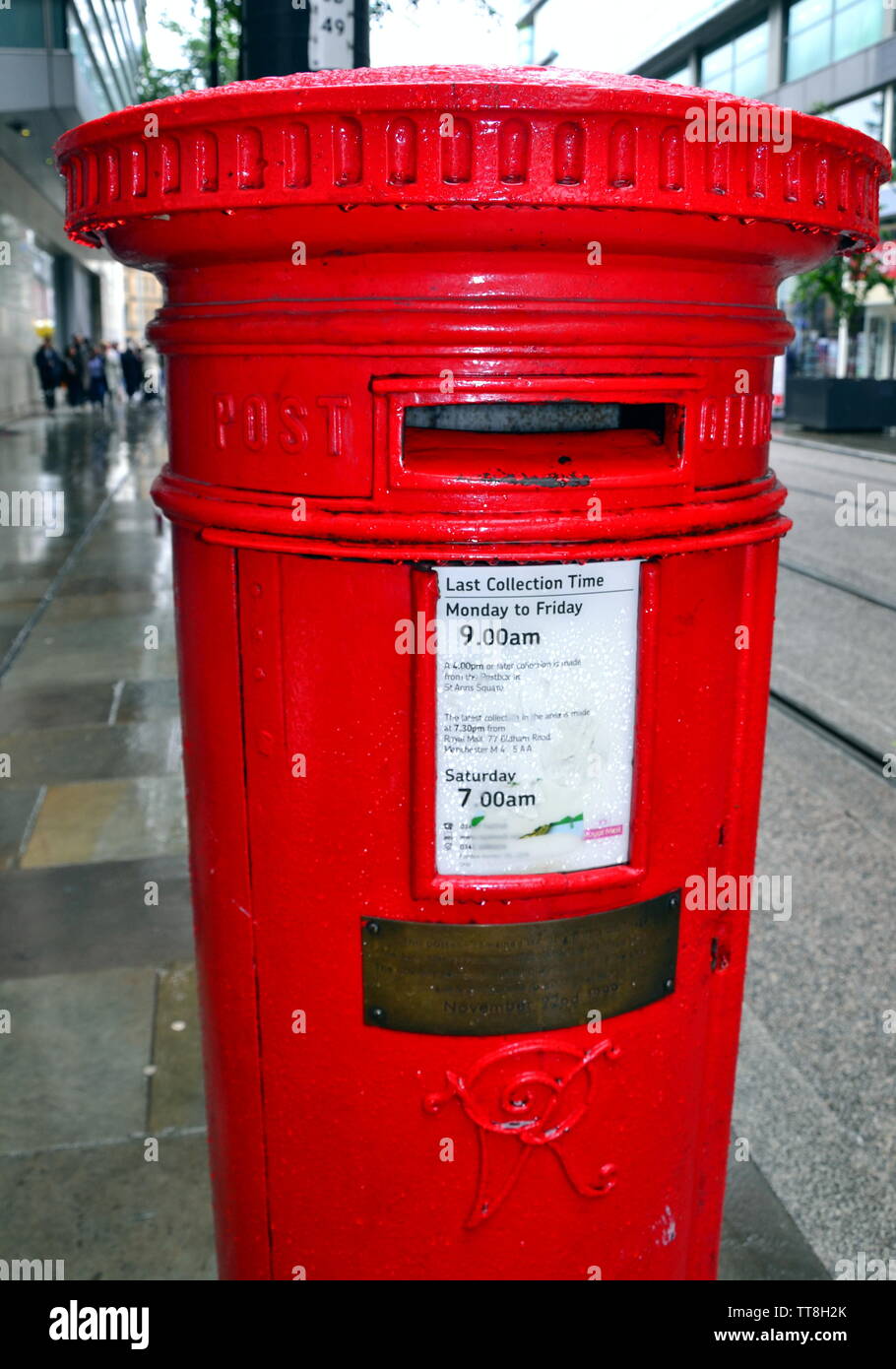 Pilier Avec Emplacement Boite Aux Lettres Boite Aux Lettres Victorienne Banque D Image Et Photos Alamy