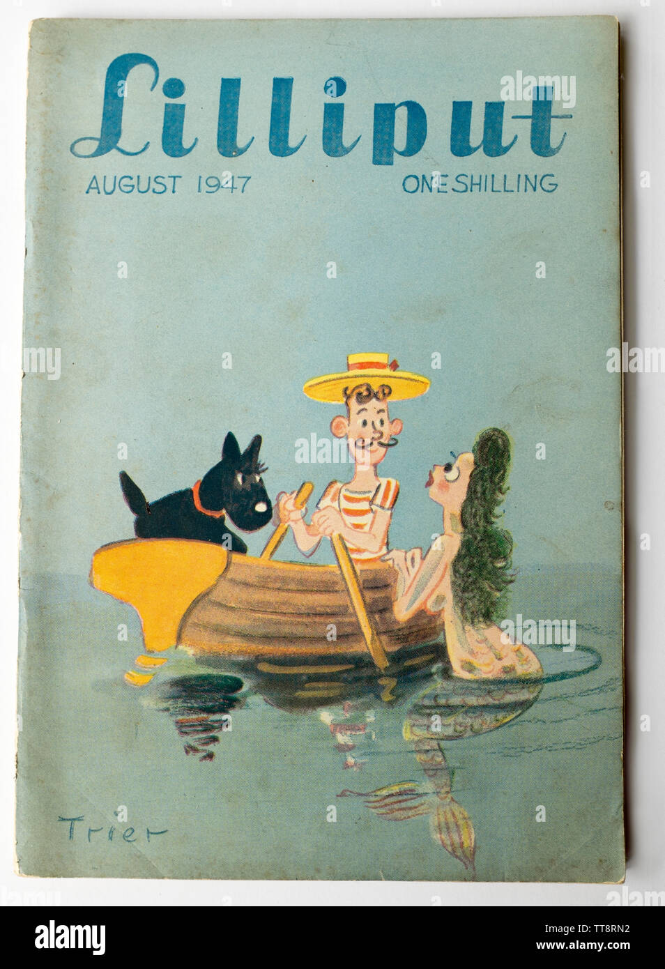 1940 édition du Magazine Lilliput Banque D'Images