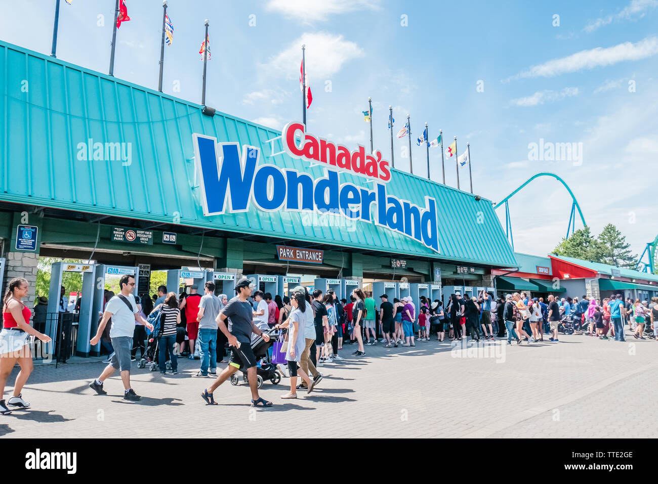 Canadas Wonderland Canadas Banque d'image et photos - Alamy