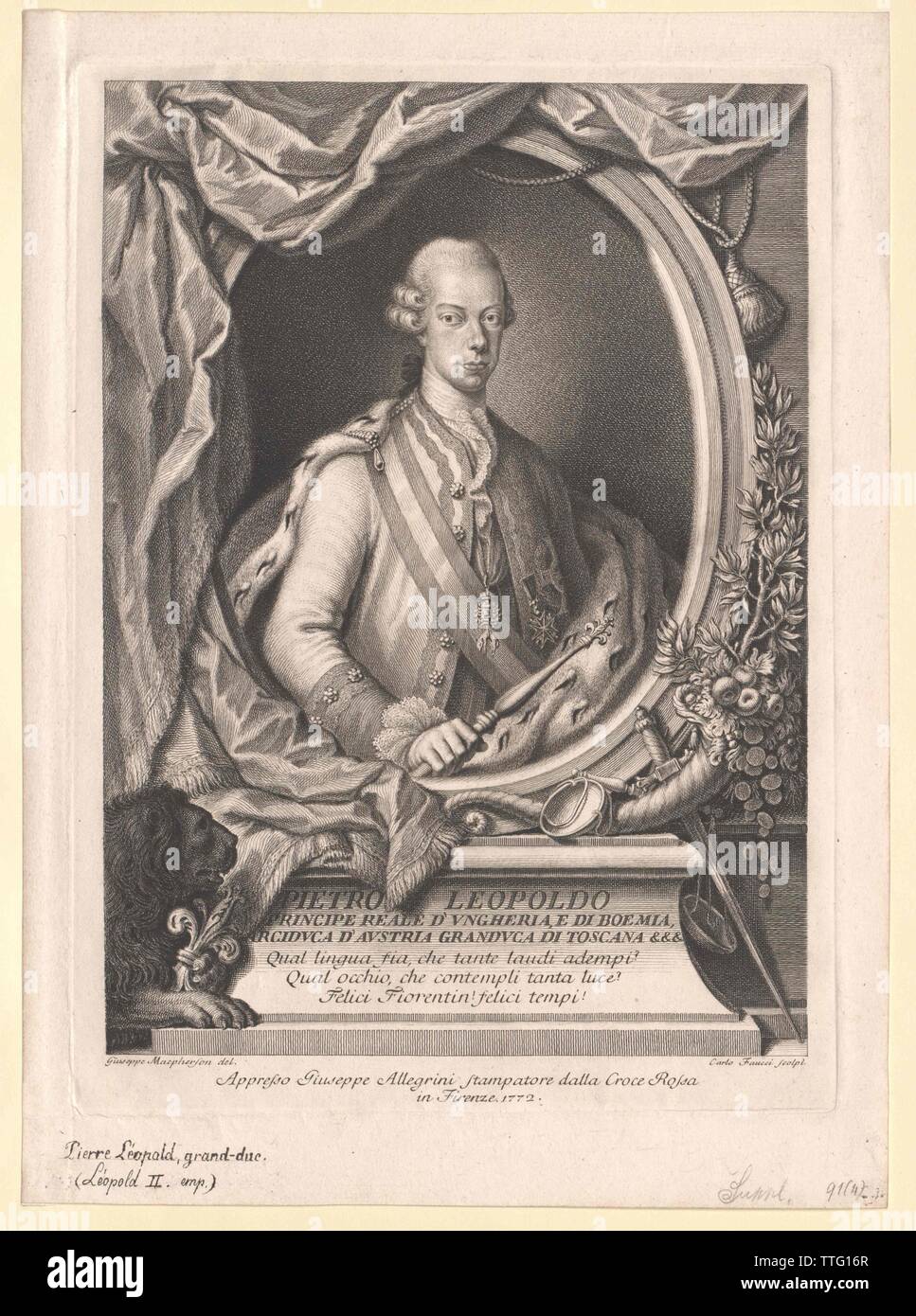 Léopold ii (empereur du saint empire) Banque de photographies et d’images à haute résolution Alamy