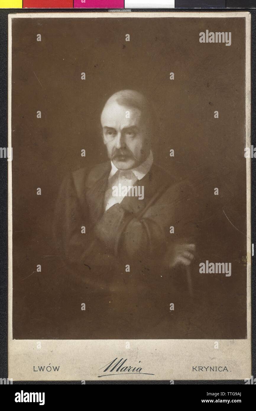 Karl Szajnocha, photographie d'art du studio Maria à Lviv, basée sur la peinture par Franciszek Tepa dans l'immeuble Sir Excellence Vladimir count Dzieduszycki à Lviv, modèle pour dessin par Guillaume Hecht, 1036 PK 1131 comparer, comparer les Kronprinzenwerk (usine)' (la monarchie austro-hongroise en word et photo, Vienne 1886-1902), volume "donnée", 1898, page 619, Additional-Rights Clearance-Info-Not-Available- Banque D'Images