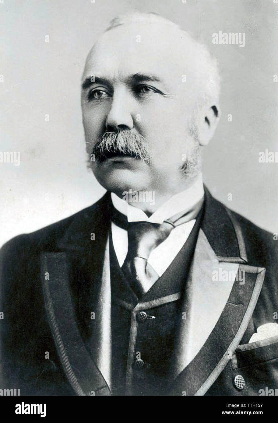 HENRY CAMPBELL BANNERMAN-(1836-1908) Homme d'État britannique du parti libéral et premier ministre Banque D'Images
