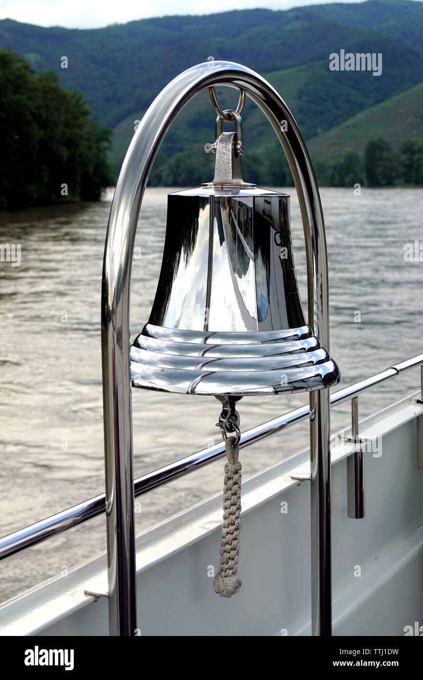 Bell navires sur Mme Oscar Wilde, Danube Banque D'Images