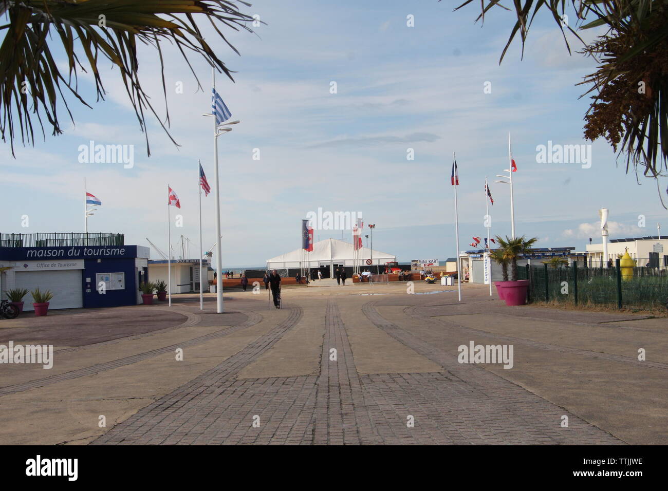 L'abandon de Casino a été l'objectif de la Cdt Philippe Kieffer et ses bérets verts Banque D'Images