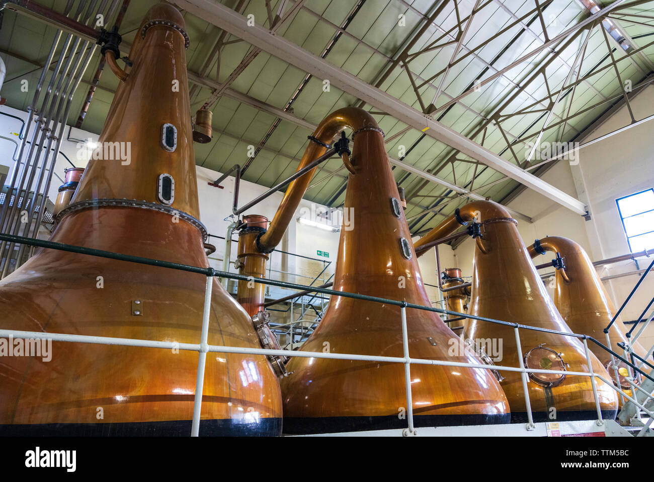 Encore à l'intérieur de photos Prix de chambre à la Distillerie de Lagavulin sur l'île d'Islay dans Hébrides intérieures de l'Écosse, Royaume-Uni Banque D'Images