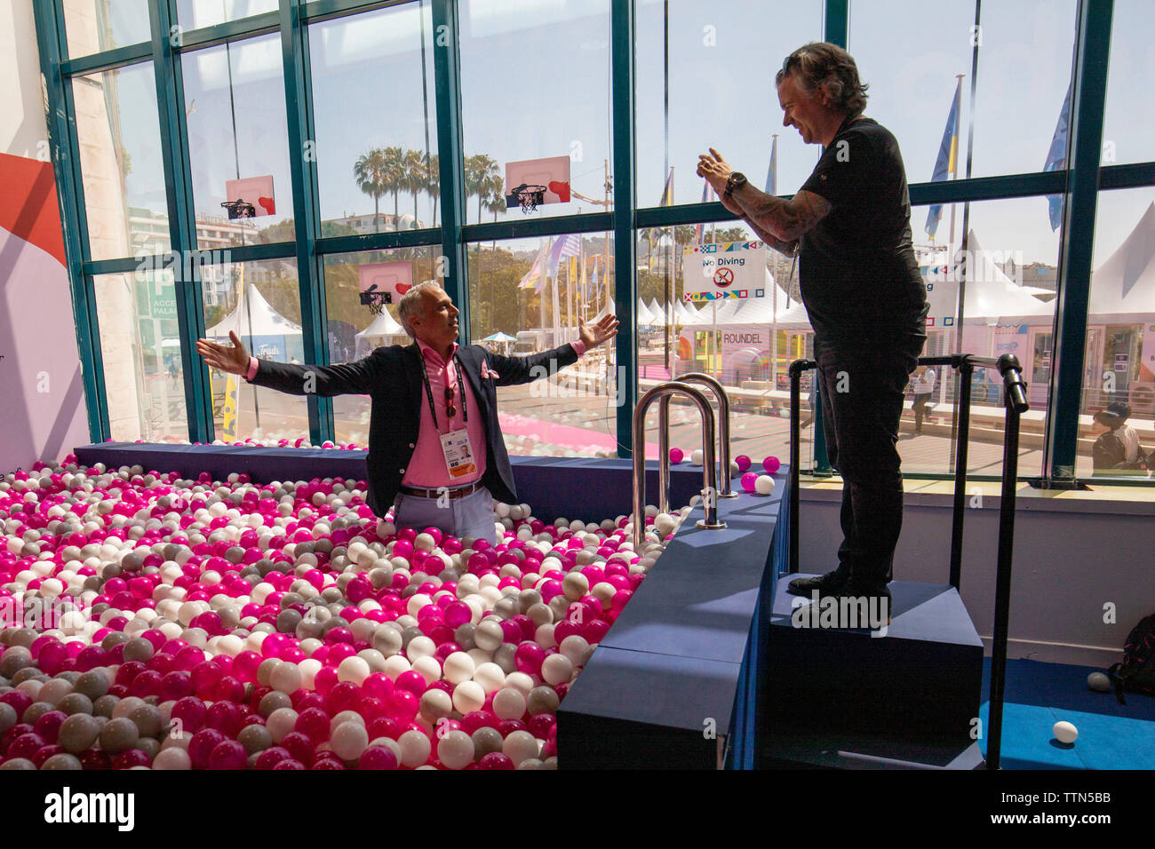 Cannes, France, 17 juin 2019, Cannes Lions Festival - Festival International de la créativité © ifnm / Alamy Live News Banque D'Images