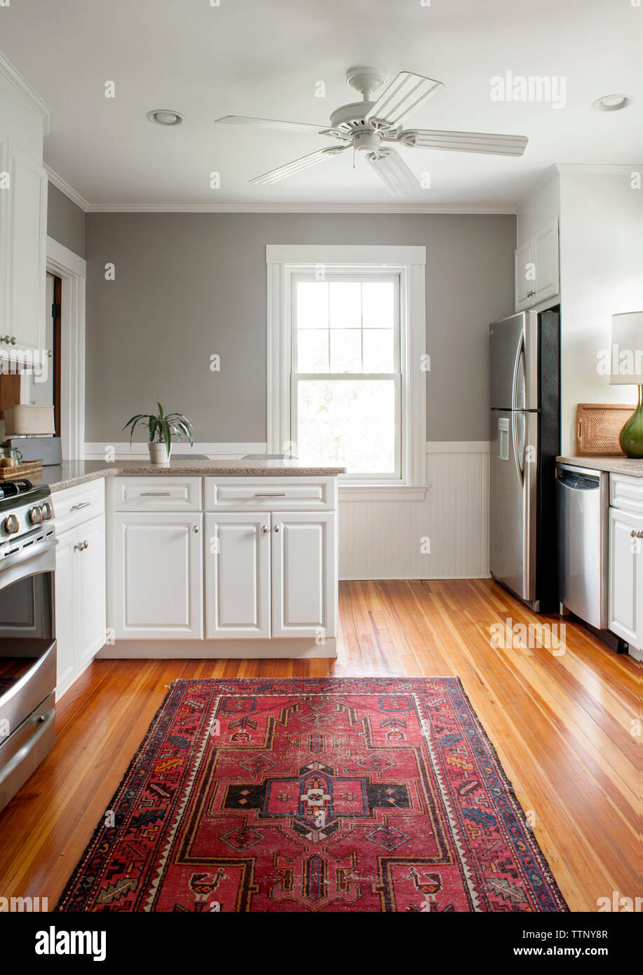 Intérieur de cuisine domestique Banque D'Images