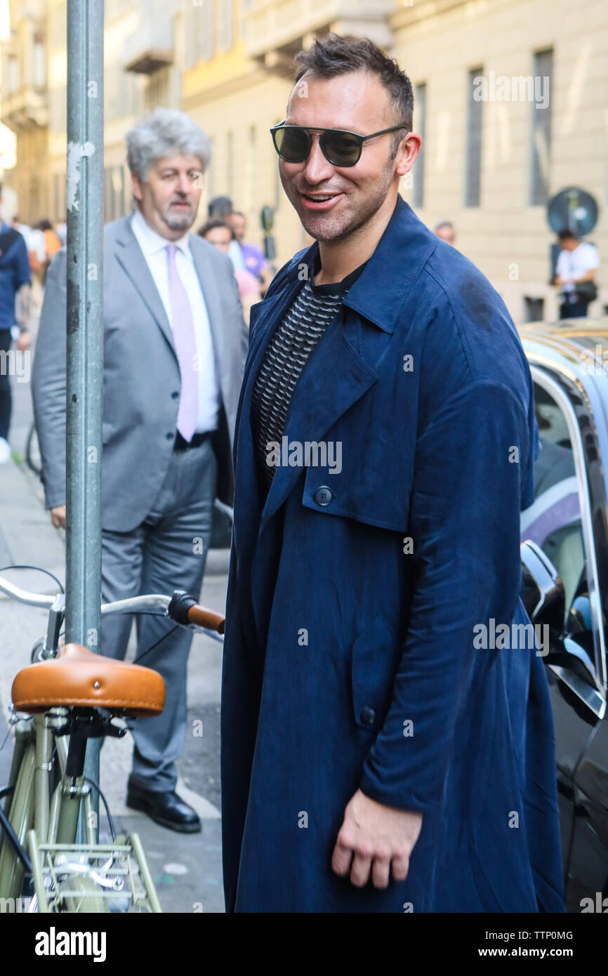 Giorgio Armani - Arrivées - Milan Men's Fashion Week Spring/Summer 2019 - Le 17 juin 2019 Banque D'Images