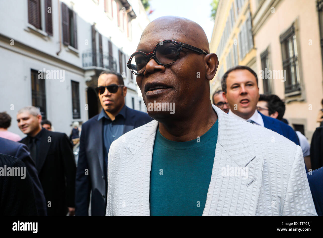 Giorgio Armani - Arrivées - Milan Men's Fashion Week Spring/Summer 2019 - Le 17 juin 2019 Banque D'Images