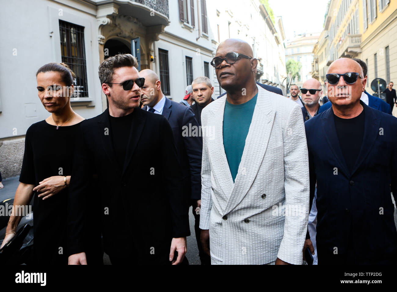 Giorgio Armani - Arrivées - Milan Men's Fashion Week Spring/Summer 2019 - Le 17 juin 2019 Banque D'Images