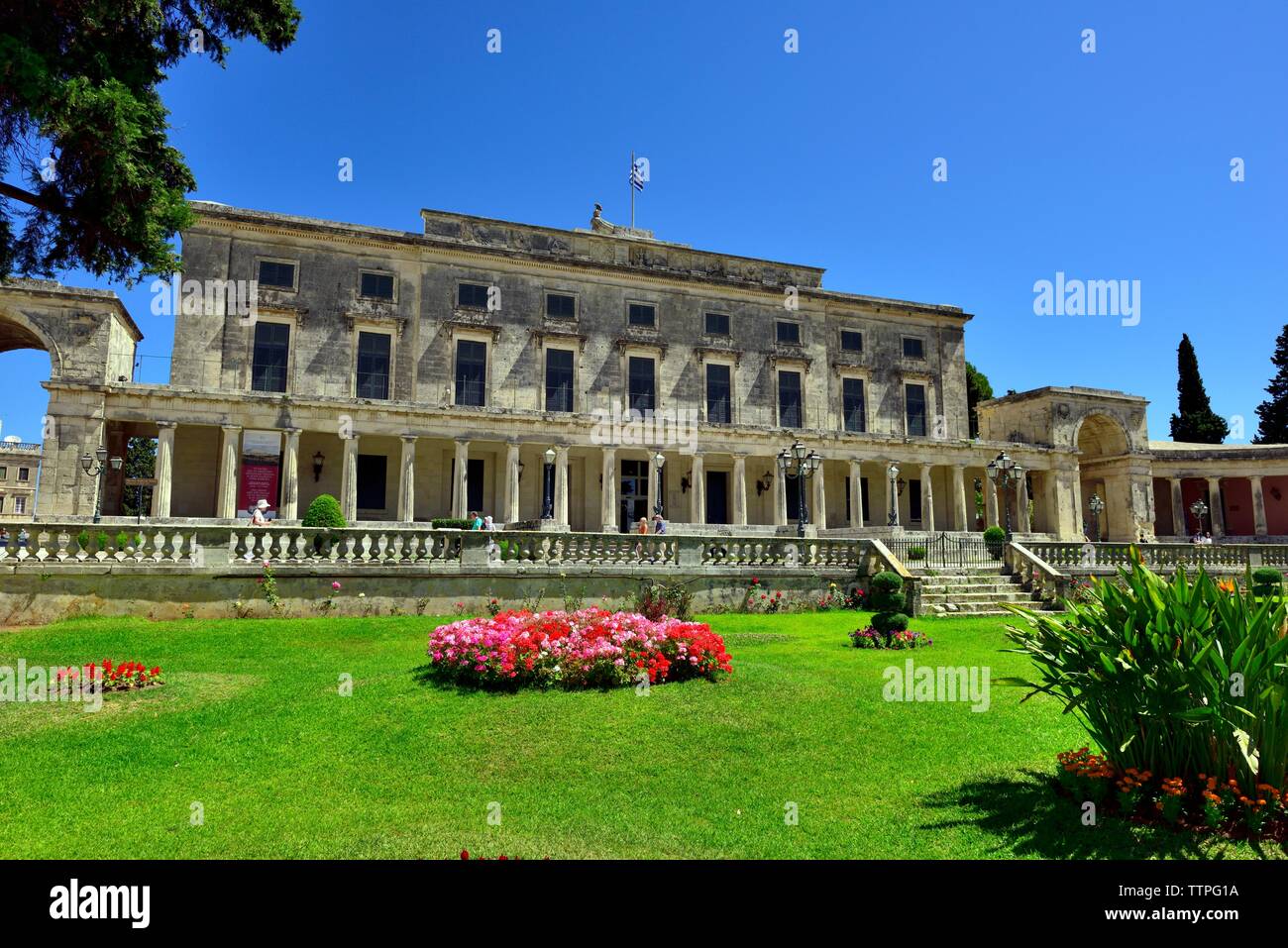 Musée d'Art Asiatique, vieille ville de Corfou, Corfou, Corfou, Grèce, grec îles Ioniennes Banque D'Images