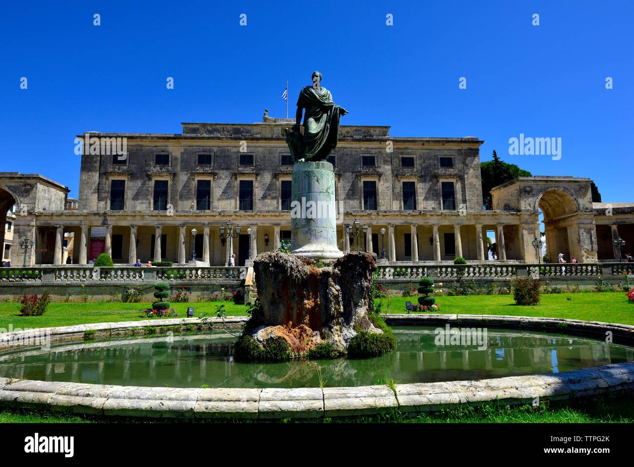 Musée d'Art Asiatique, vieille ville de Corfou, Corfou, Corfou, Grèce, grec îles Ioniennes Banque D'Images