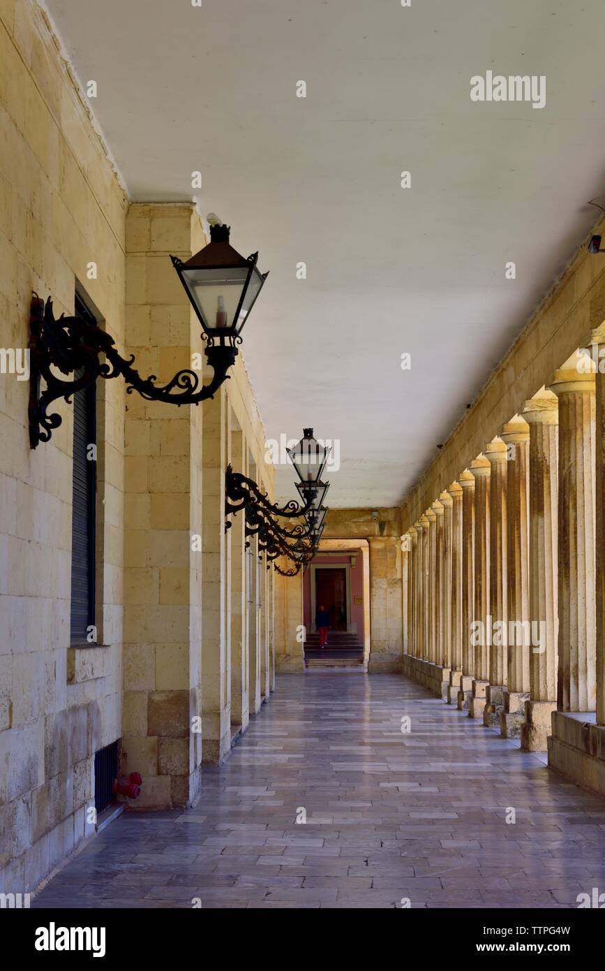 Musée d'Art Asiatique, vieille ville de Corfou, Corfou, Corfou, Grèce, grec îles Ioniennes Banque D'Images