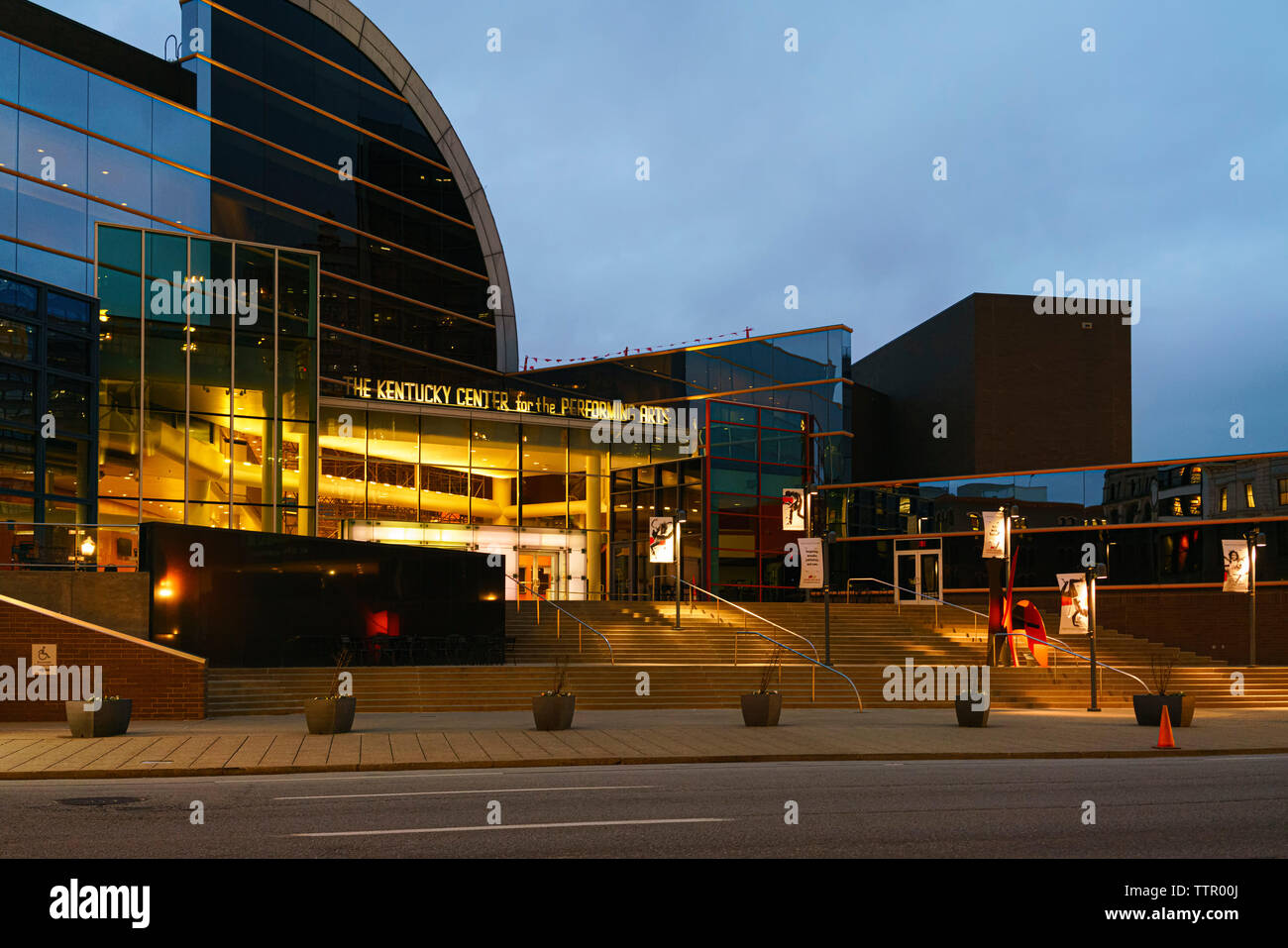 Kentucky Center for the Performing Arts : l'Orchestre de Louisville, Kentucky, ballet, opéra, théâtre d'une famille Stade PNC Bank Broadway dans Louisville Banque D'Images
