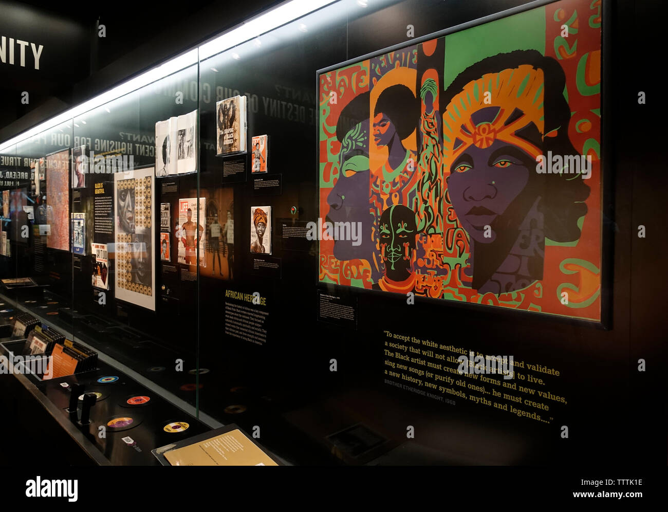 National Civil Rights Museum Memphis Tennessee Banque D'Images