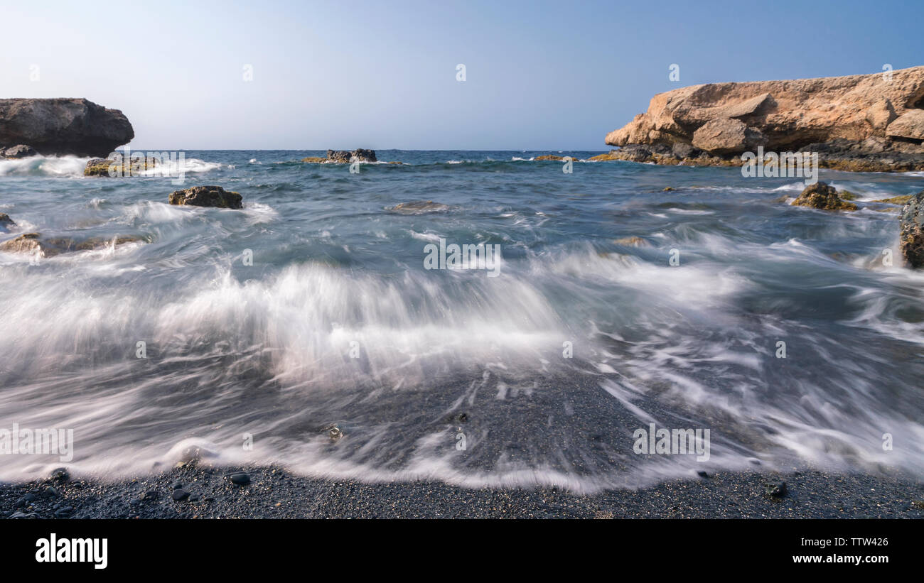 Plage de Blackstone, Andicuri Bay, Aruba Banque D'Images