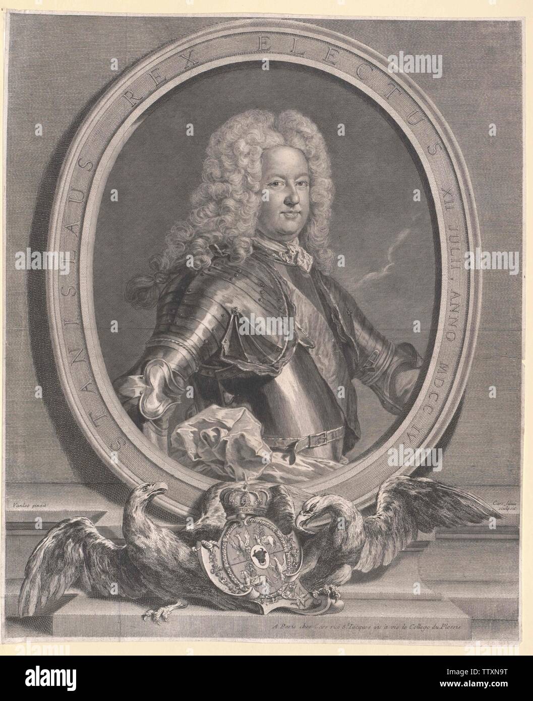 Stanislas I, roi de Pologne, Additional-Rights Clearance-Info-Not-Available- Banque D'Images