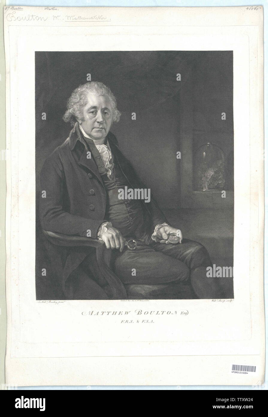 Matthew Boulton, Additional-Rights Clearance-Info,--Not-Available Banque D'Images