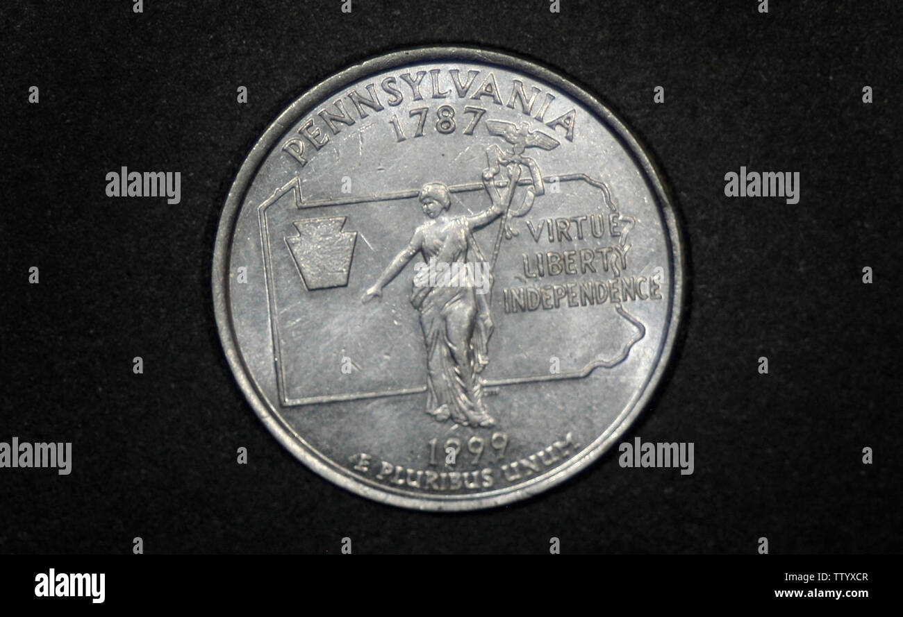 25 Cent Coins Usa Banque D Image Et Photos Alamy