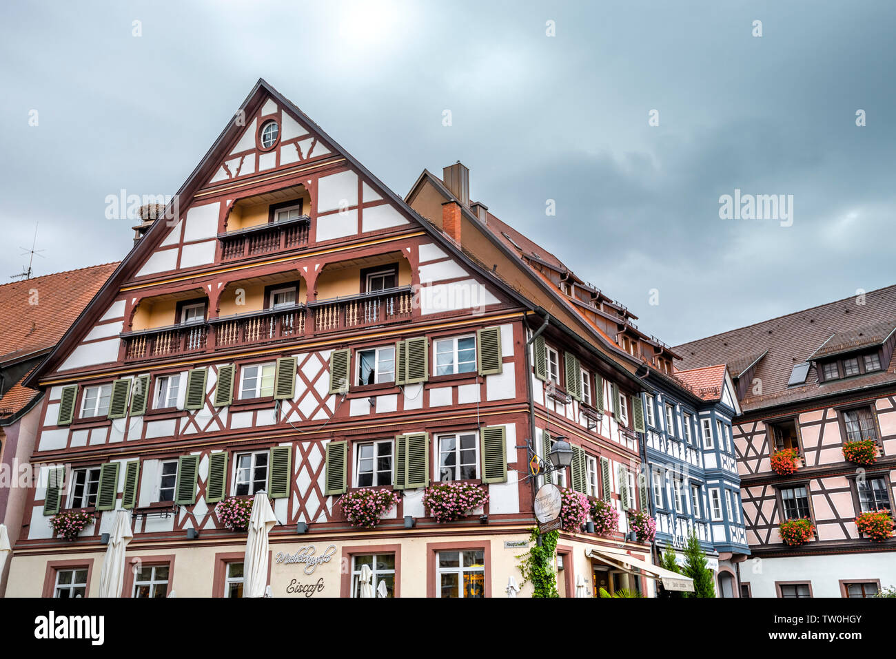 Gengenbach, Allemagne, ville historique et touristique de la Forêt-Noire de l'ouest Banque D'Images