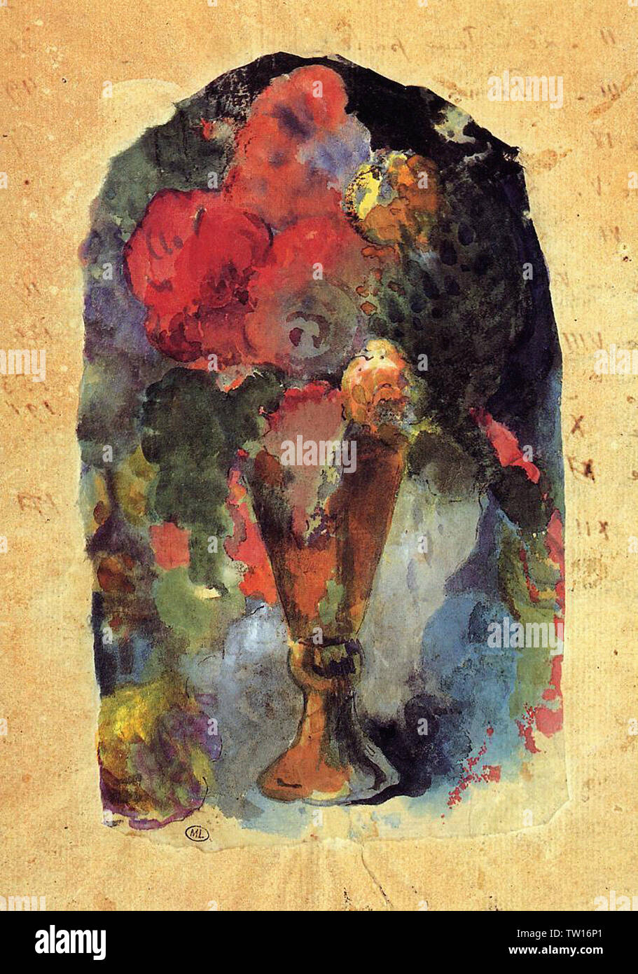 Paul Gauguin - Bouquet de fleurs Photo Stock - Alamy