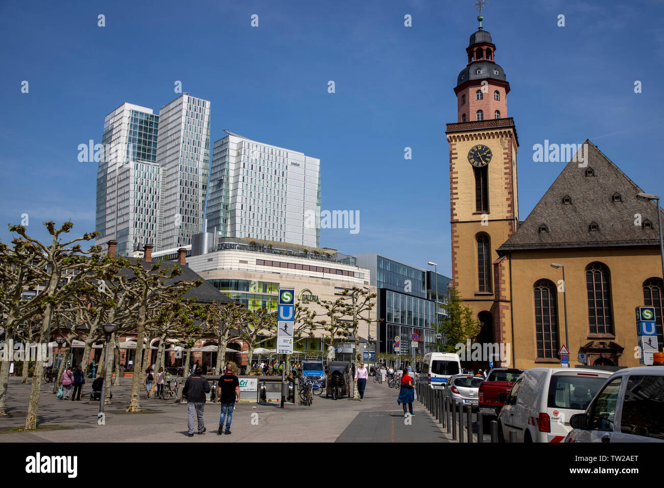 Frankfurt am Main, Centre commercial Zeil, MyZeil, Banque D'Images