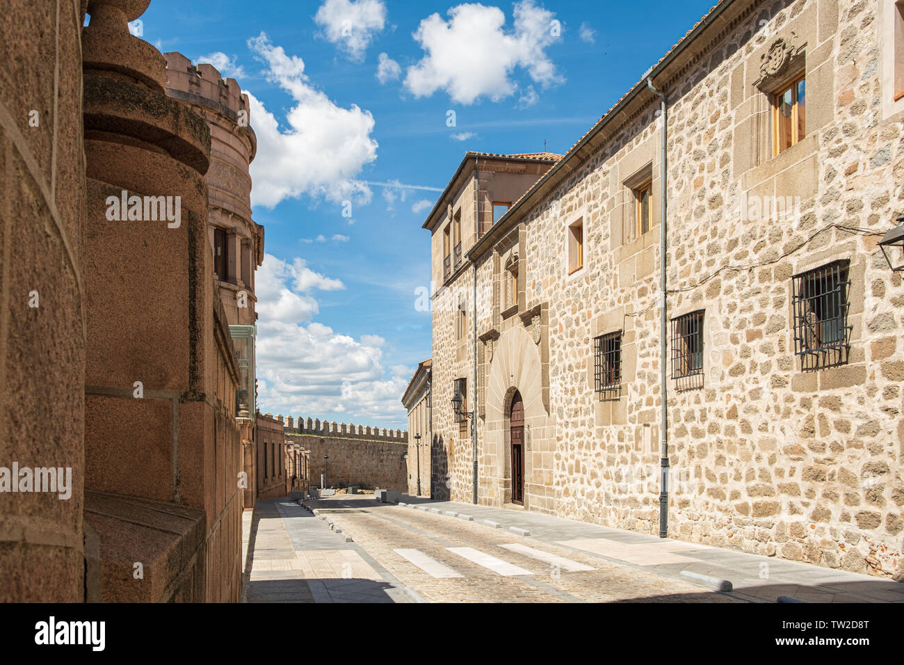 Couvent Siervas de Maria, Avila, Espagne, convento Siervas de Maria Banque D'Images