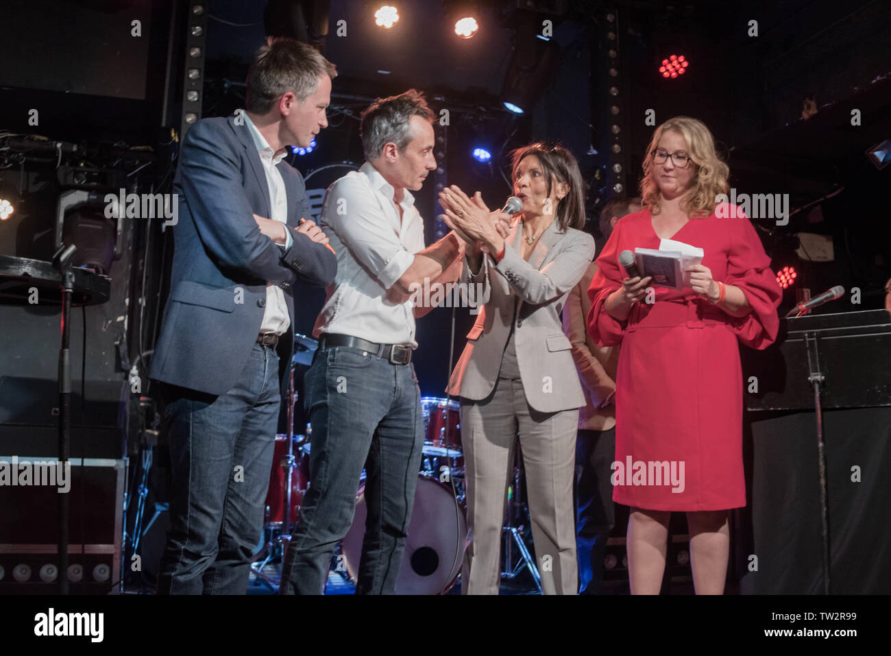 Bus Palladium - La Culture event pour Paris ! - Organisé par Pierre-Yves Bournazel Banque D'Images