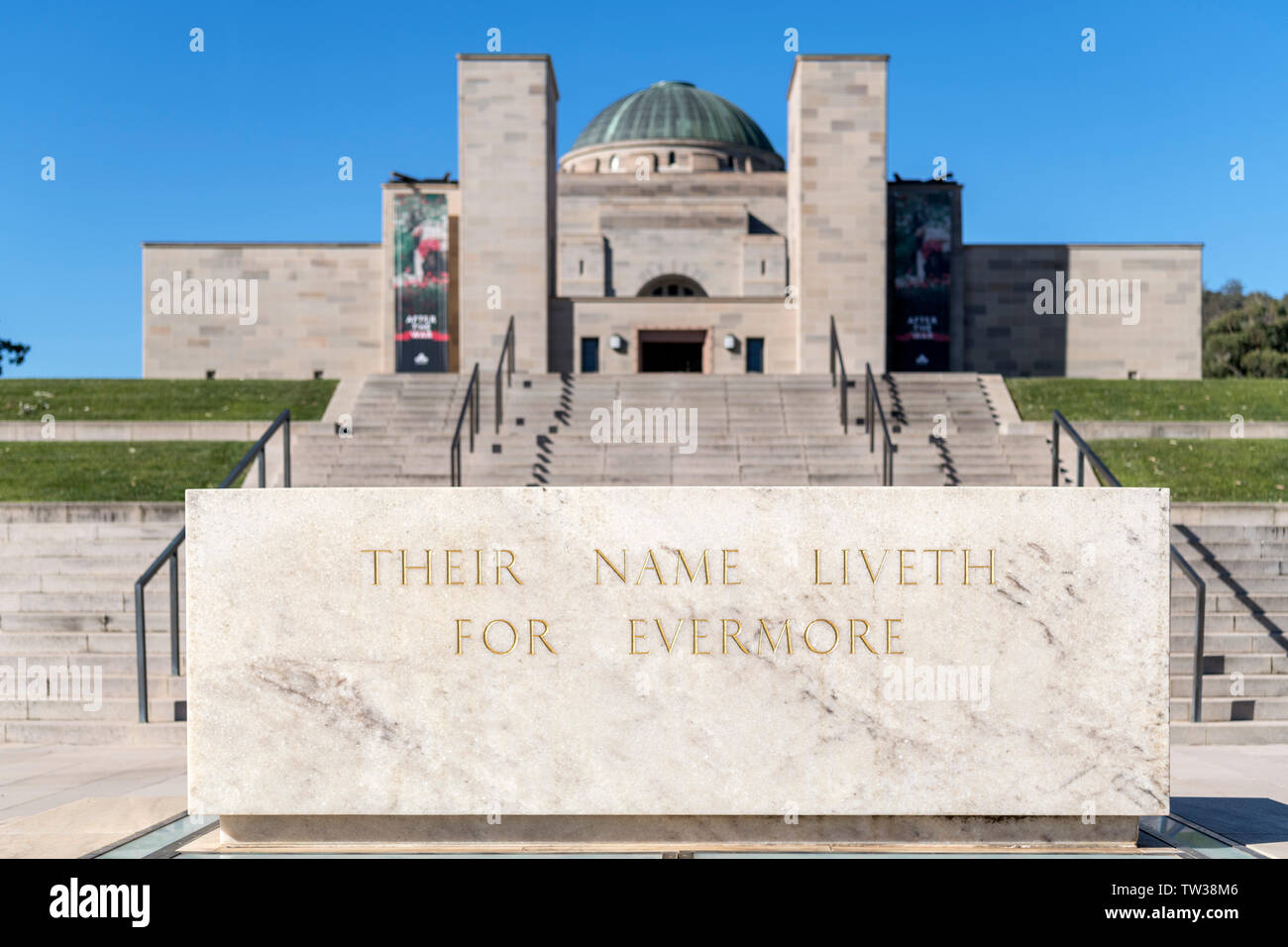 L'Australian War Memorial, Canberra, Territoire de la capitale australienne, Australie Banque D'Images