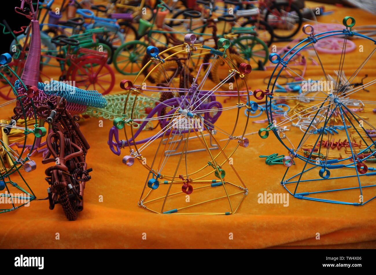 Chenghuang Temple juste à Zhengzhou au cours de la Fête du Printemps Banque D'Images