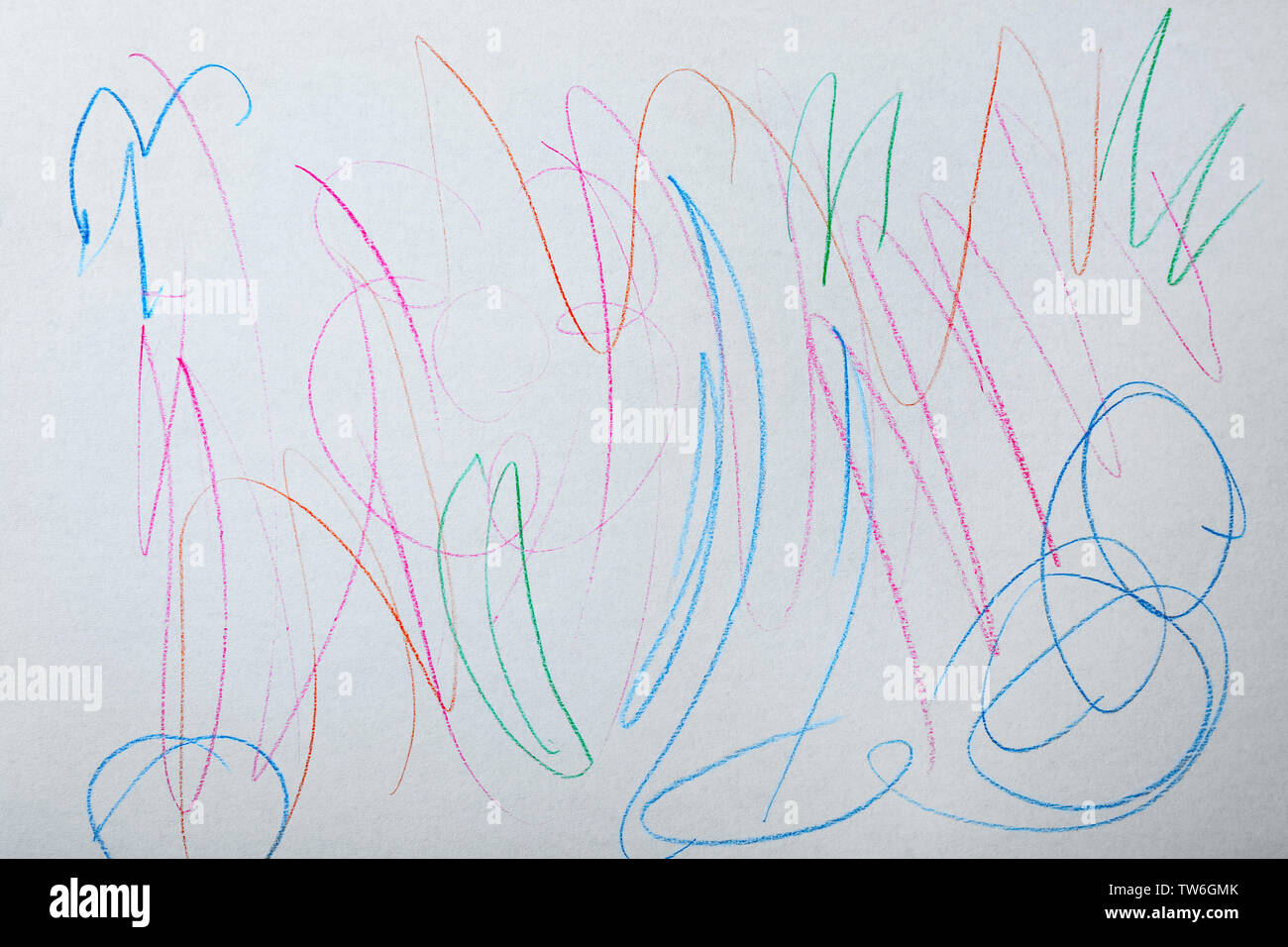 Colorful abstract dessin d'enfant Banque D'Images