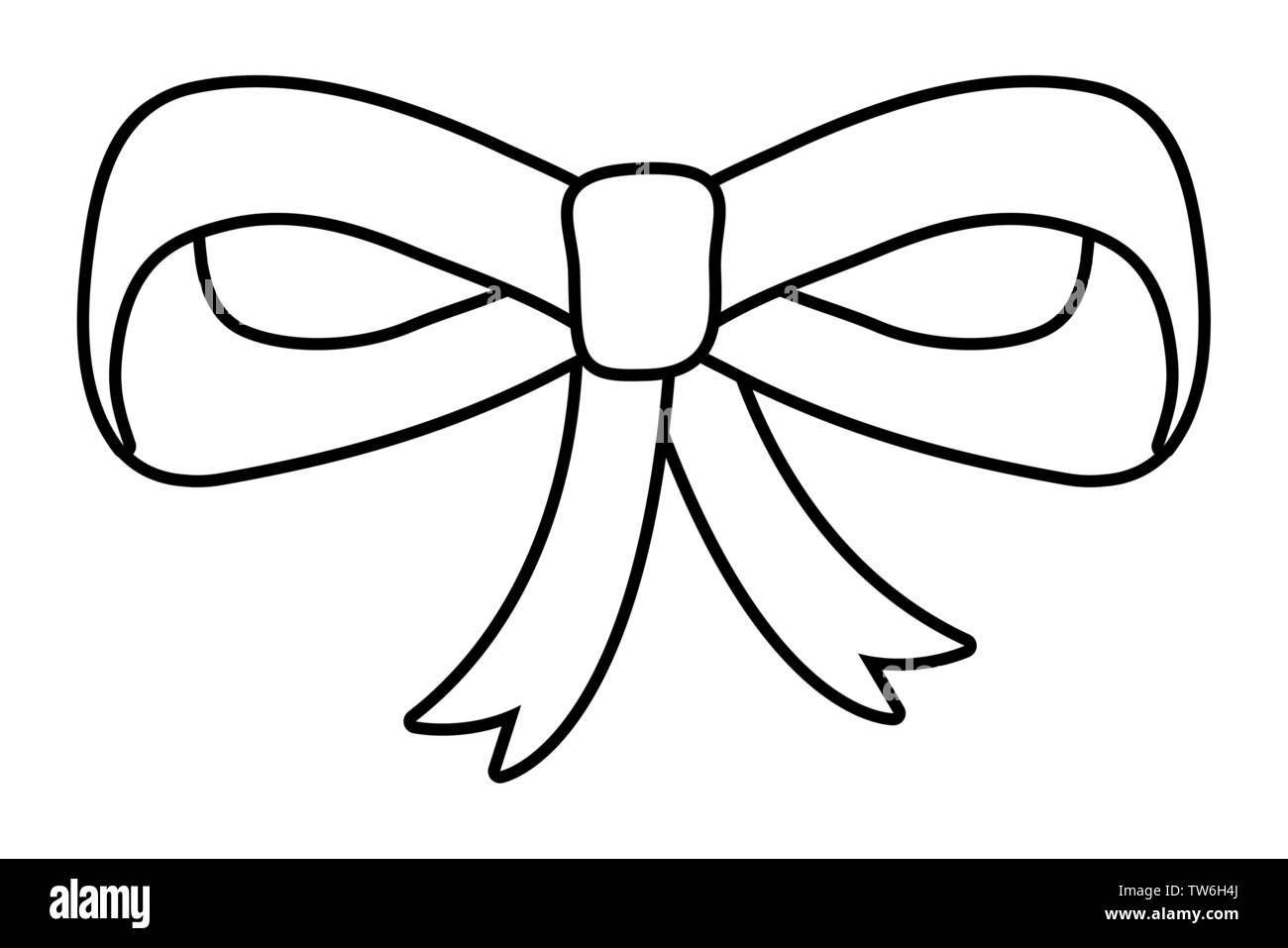 Bowtie design, art déco magasins produit business fête et thème Vector illustration Illustration de Vecteur