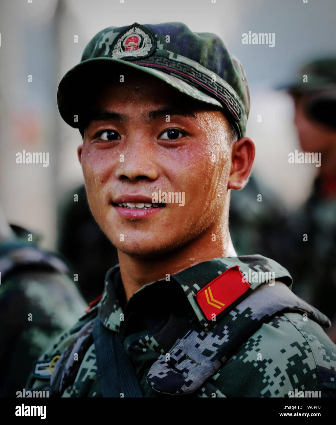 Le personnel militaire Banque D'Images