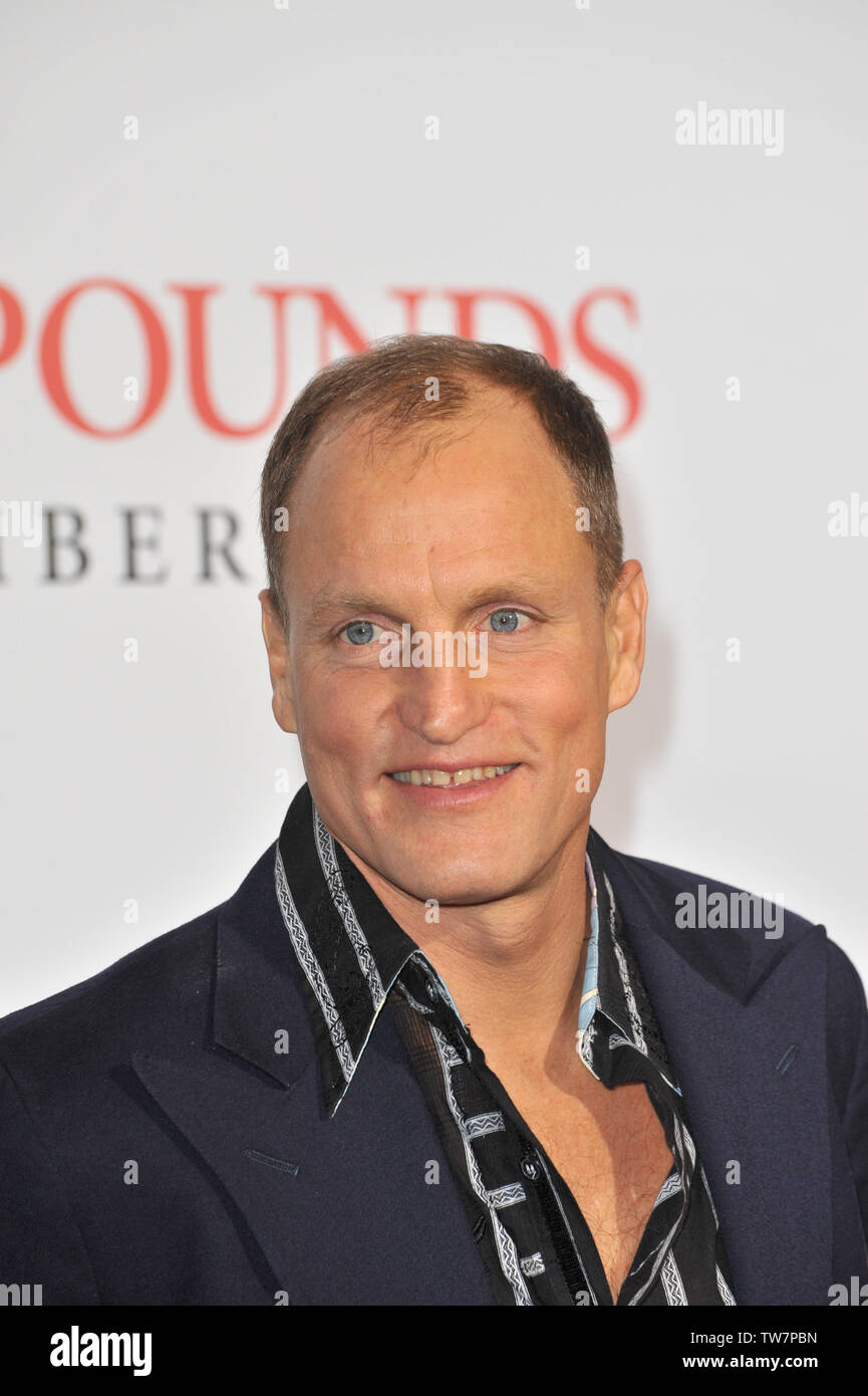 LOS ANGELES, CA. 16 décembre 2008 : Woody Harrelson au Los Angeles première de son nouveau film sept livres au Mann Village Theatre, Westwood. © 2008 Paul Smith / Featureflash Banque D'Images