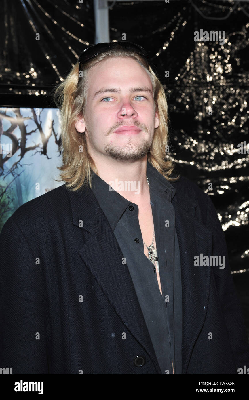 LOS ANGELES, CA. 31 janvier 2008 : Brawley Nolte au Los Angeles premiere de 'Les Chroniques de Spiderwick" les Studios Paramount, à Hollywood. © 2008 Paul Smith / Featureflash Banque D'Images