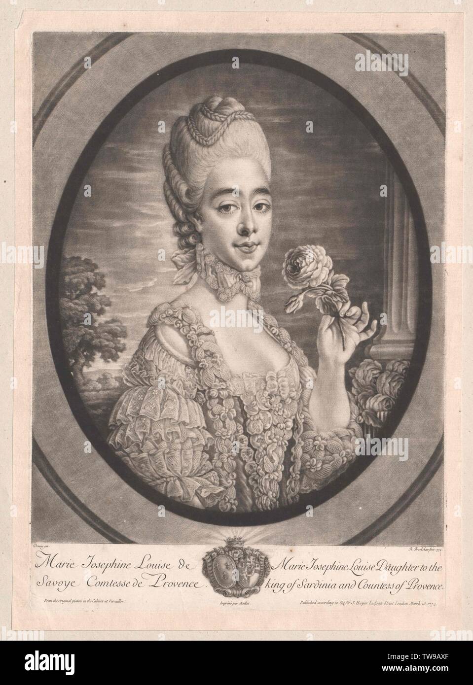 Louise, princesse de Savoie,-Additional-Rights Clearance-Info-Not-Available Banque D'Images