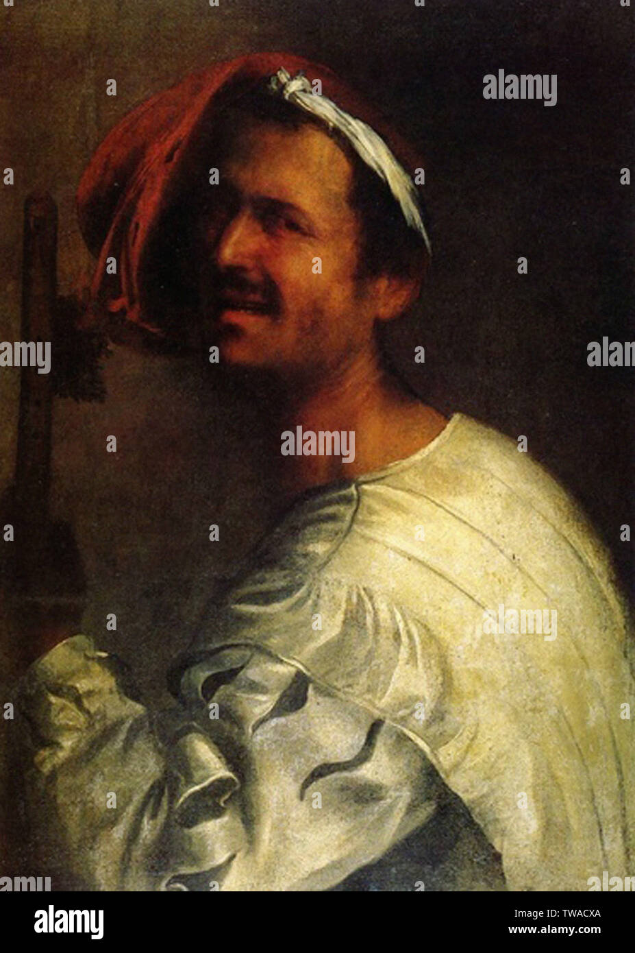 Giorgione - Joueur de flûte 1510 Banque D'Images