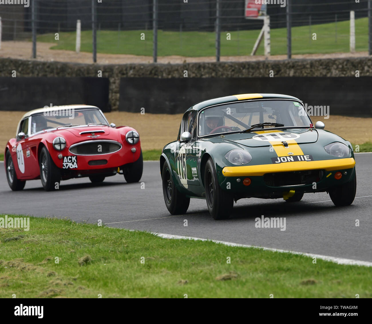 Jonathan Kent, Lotus Elan 26R, Messieurs les pilotes, les voitures GT pré-66, Masters Festival Historique, Brands Hatch, mai 2019. Brands Hatch, voitures classiques, classe Banque D'Images