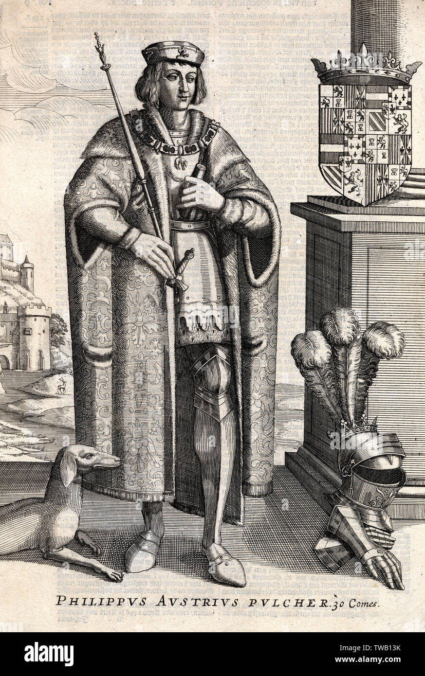 PHILIP I/ESPAGNE/PAYS-BAS PIC Banque D'Images