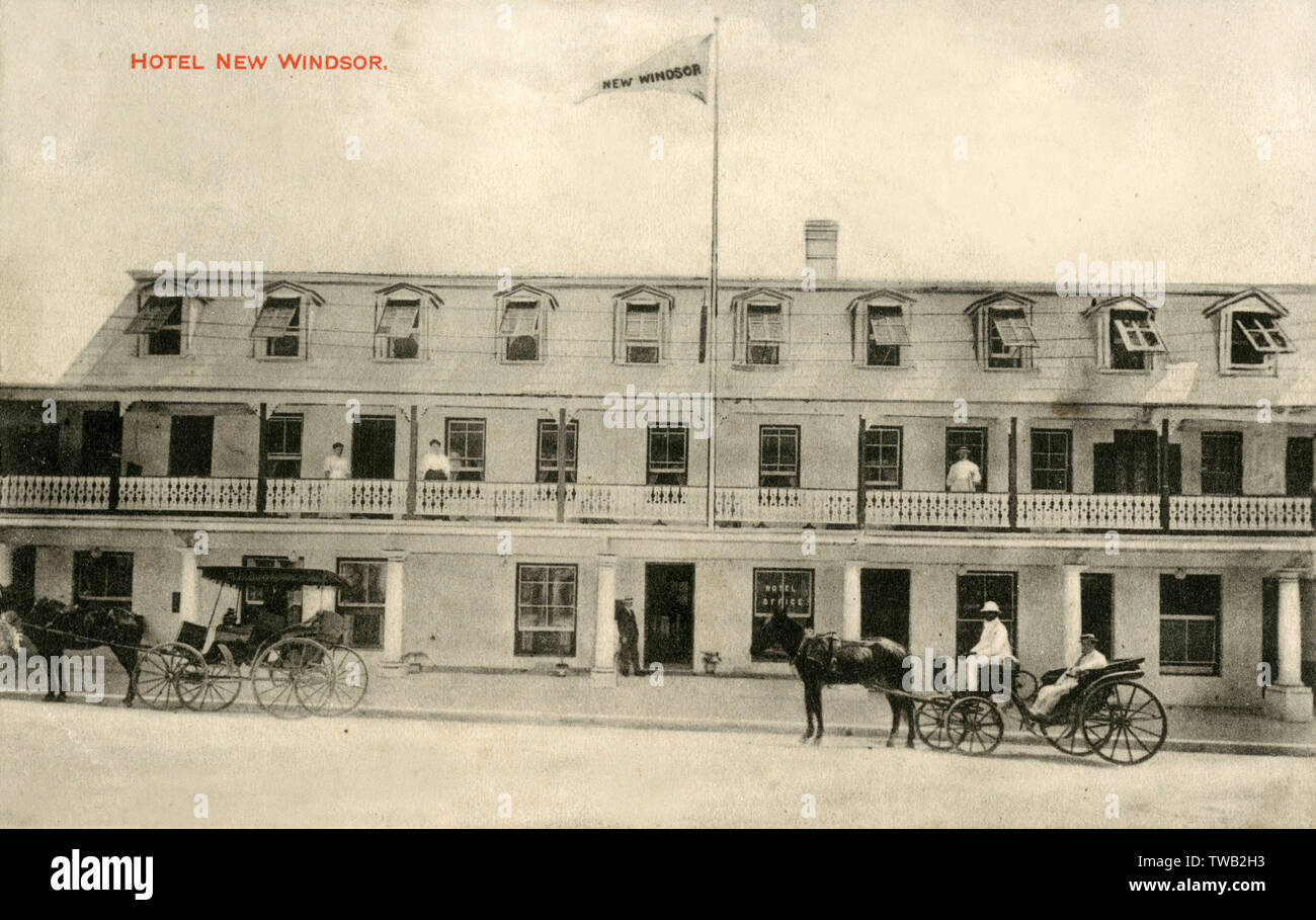 Hôtel New Windsor - Bermudes Banque D'Images